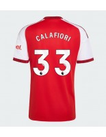 Arsenal Riccardo Calafiori #33 Domácí Dres 2026-27 Krátký Rukáv